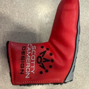 Scotty Cameron Red and Black Putter Cover - BRAND NEW